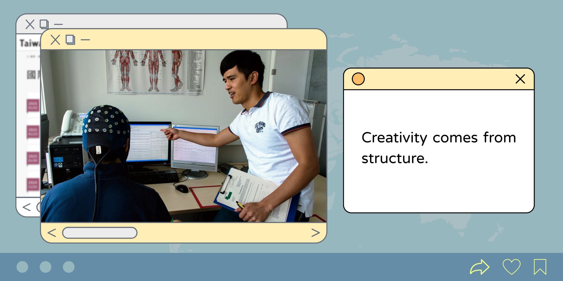 Creativity comes from structure